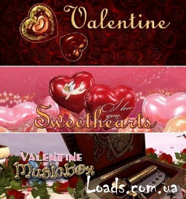   3PlaneSoft    : Valentine 3D Screensaver, Sweethearts 3D Screens