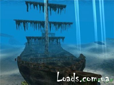 Pirate Ship 3D Screensaver / 3D  