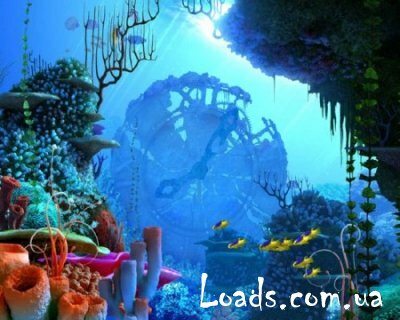 Coral Clock 3D Screensaver v1.0 build 5