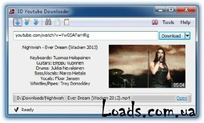 3D Youtube Downloader 1.5.1 Portable